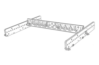 ROTATING TRUSS/PIPE CLAMP, MAX CAPACITY: 500KG (440LBS)